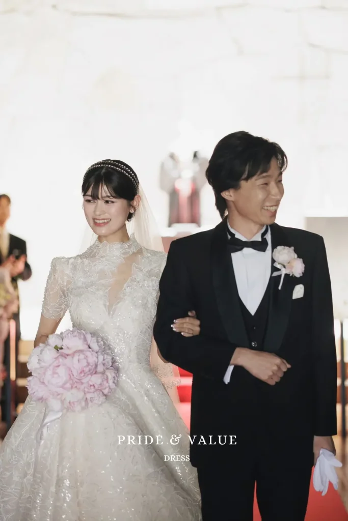 韓国ウェディングドレスショップ
