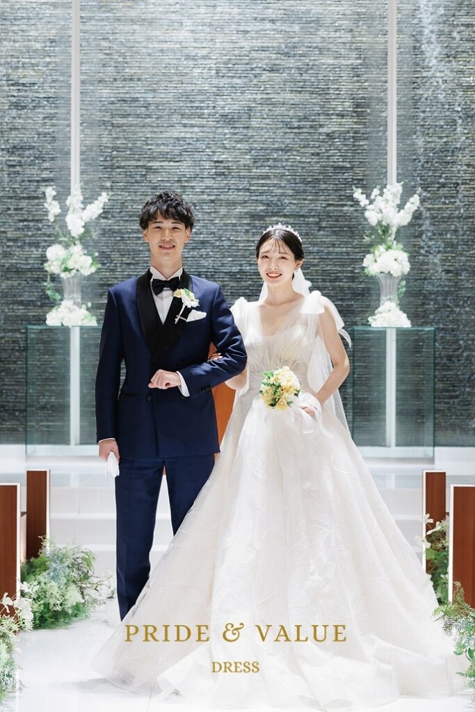 韓国ウェディングドレス
