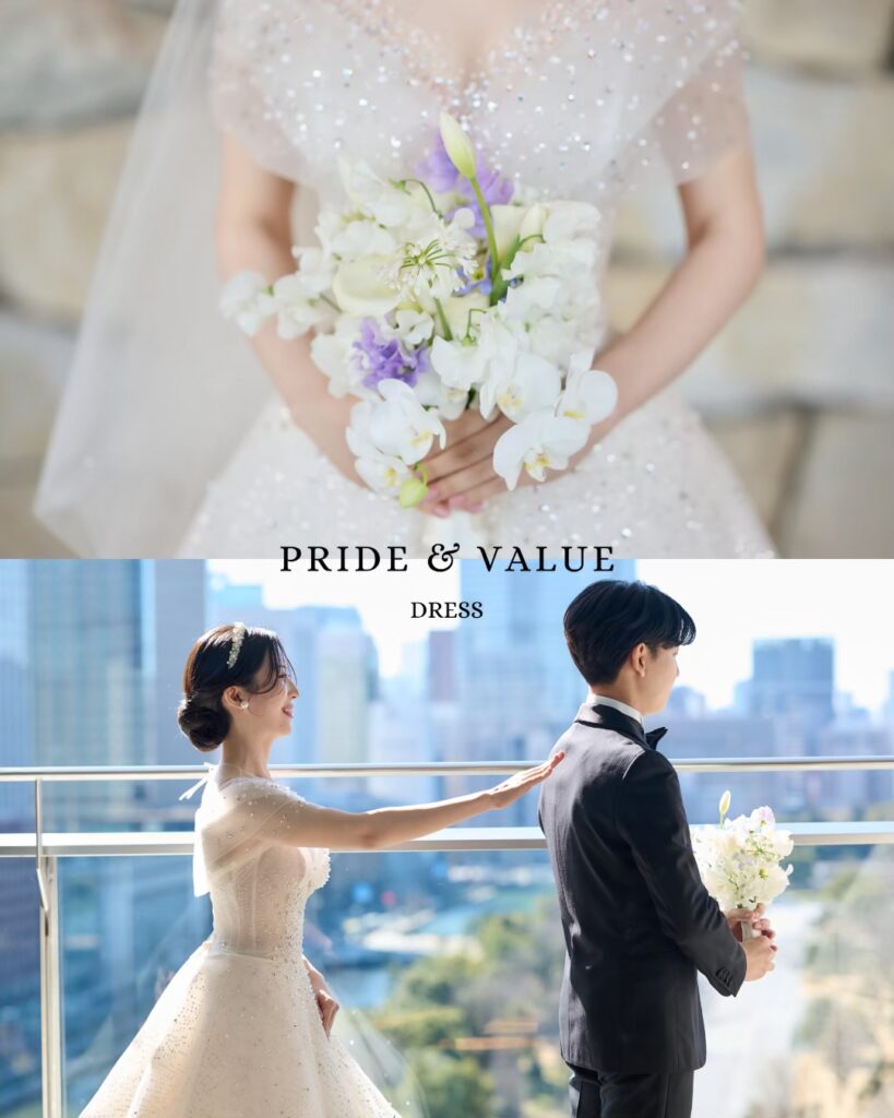 韓国ドレス試着