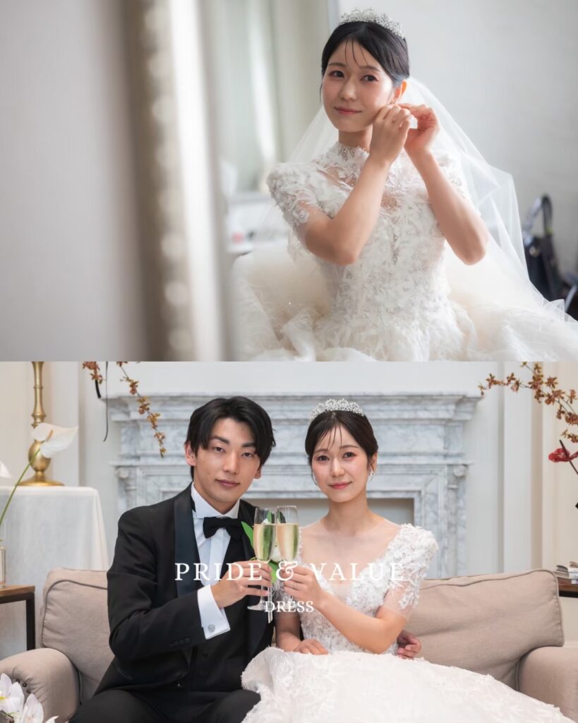 韓国ウェディングドレス