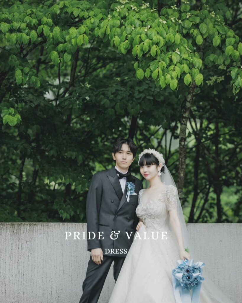 韓国ドレス試着