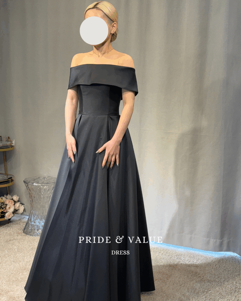 カラードレス試着