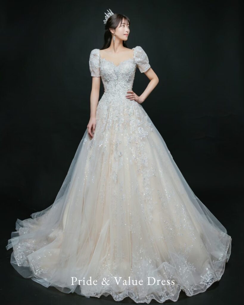 韓国ウェディングドレス