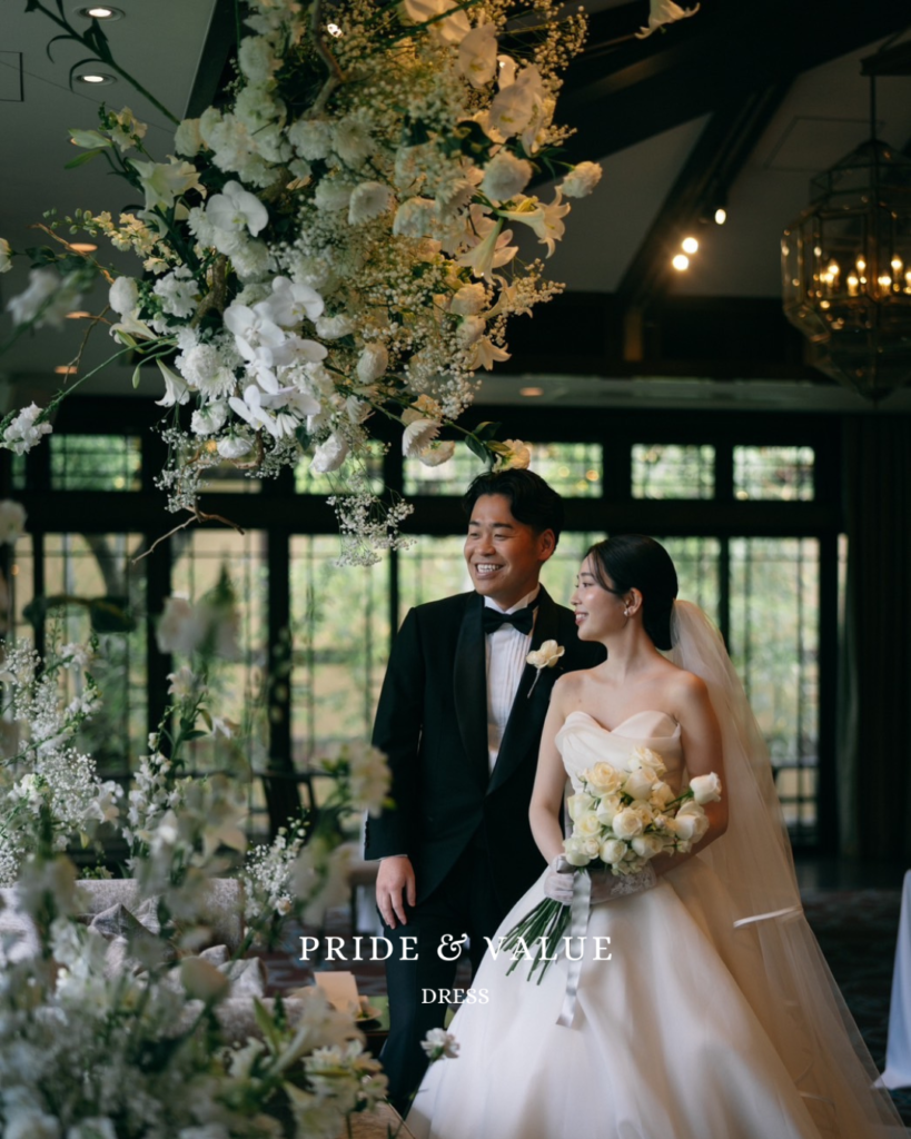 京都SODOで結婚式を挙げる花嫁様の韓国ドレス
